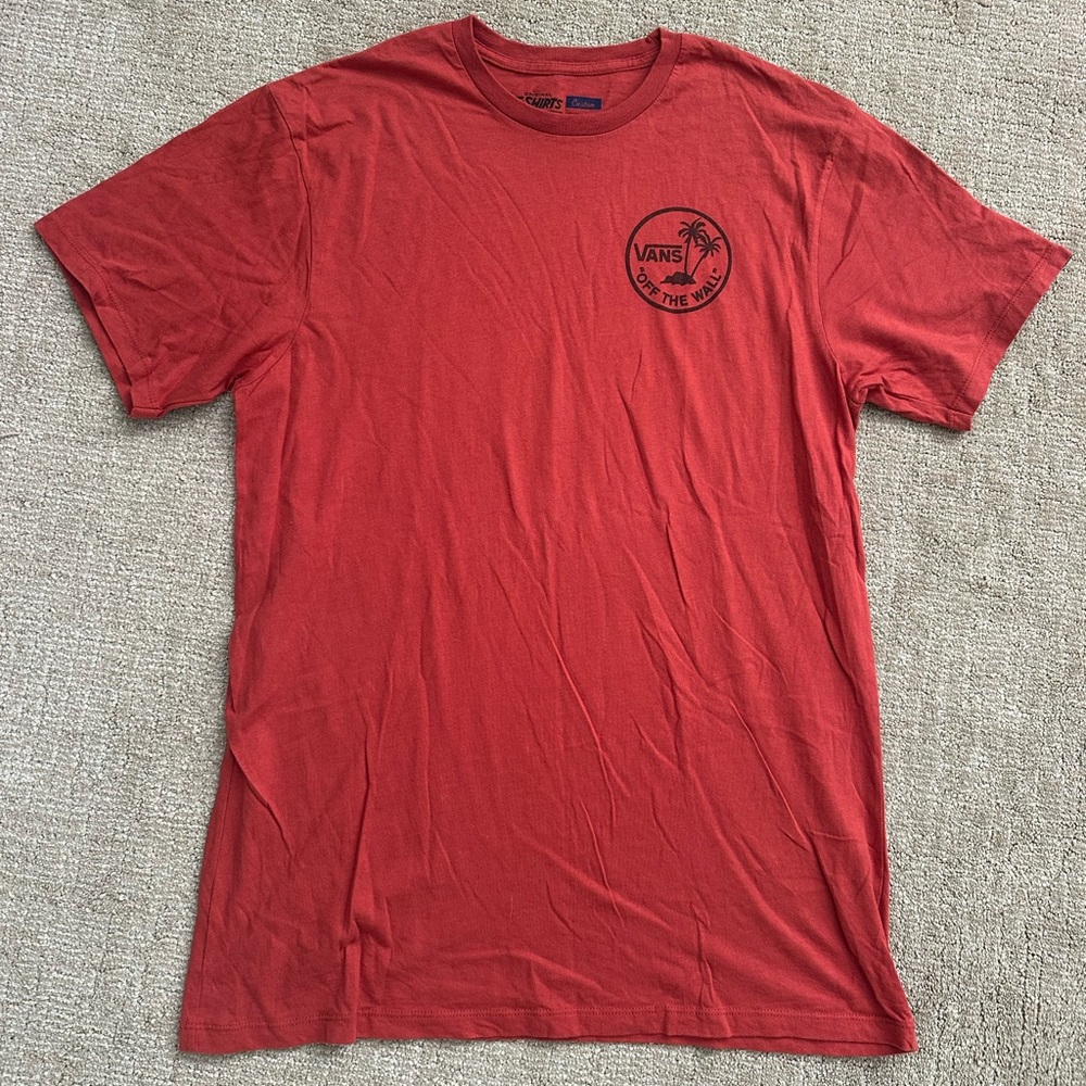 Vans Classic Red Short Sleeve Tee